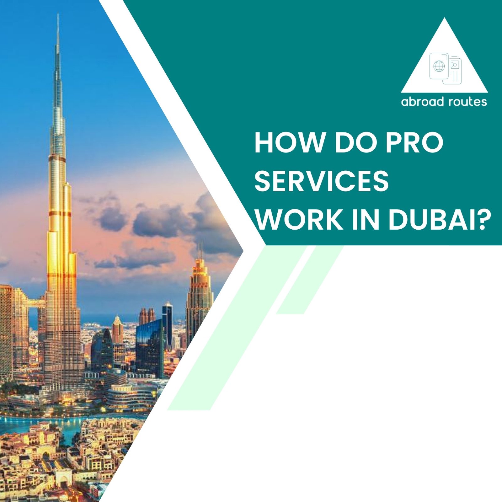 How Do PRO services work in Dubai?