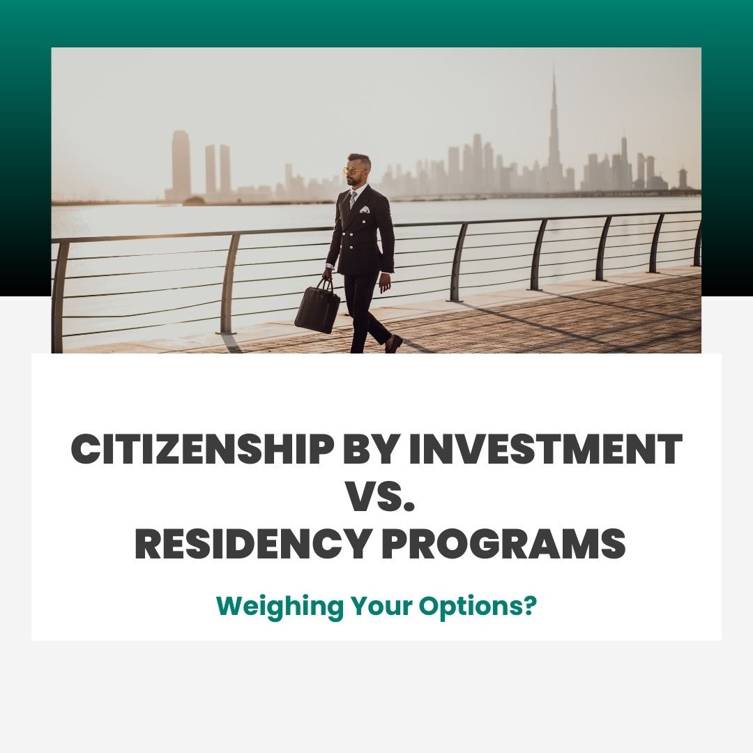 Citizenship vs. Residency Programs Explained